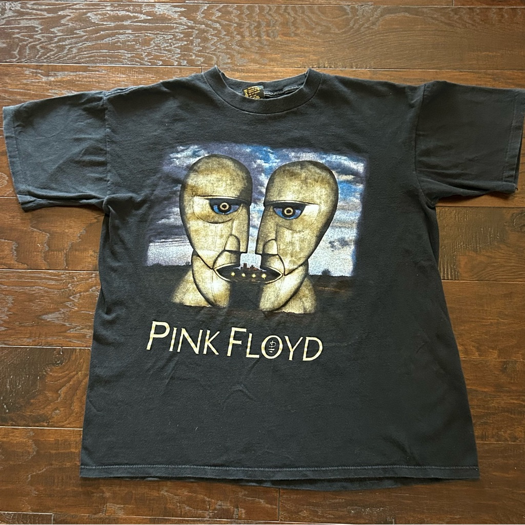 Pink Floyd Vintage 1994 Division Bell Tour Shirt Xl Brockum Label